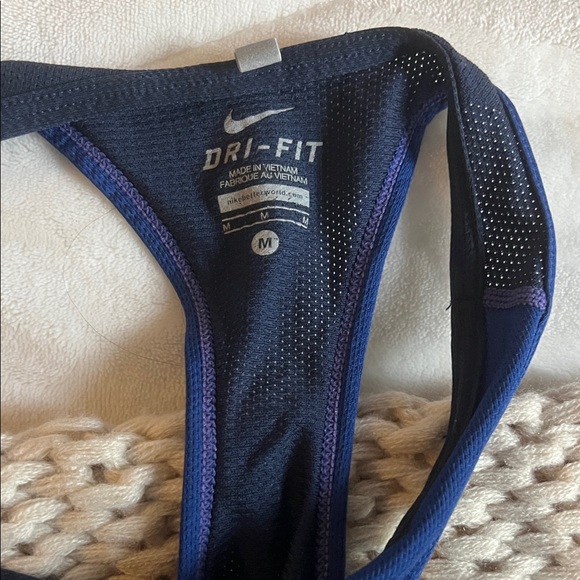 Nike Navy Blue Racerback Tank - Picture 2 of 3